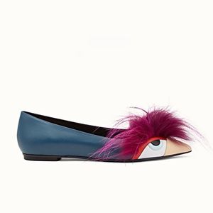 FENDI BAG BUGS BALLERINAS MONSTER FLATS